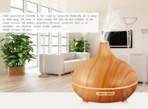 The Calm Maker — Wood Grain Aromatherapy Diffuser
