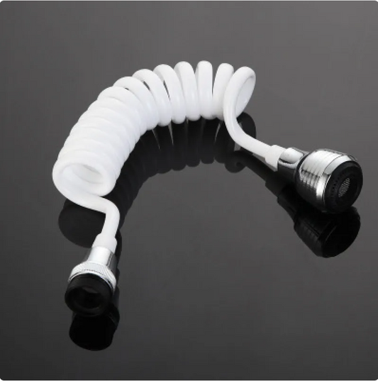 Extendable Kitchen Tap Hose — Retractable Sink Spray Attachment