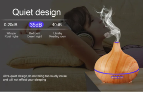 The Calm Maker — Wood Grain Aromatherapy Diffuser