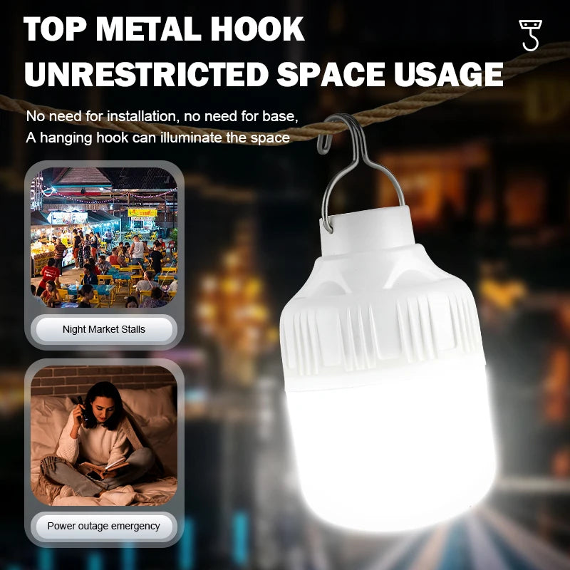 The Anywhere Bulb — USB Rechargeable Portable LED Light